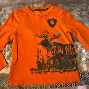 2T Carhartt Long Sleeve Shirt *no flaws